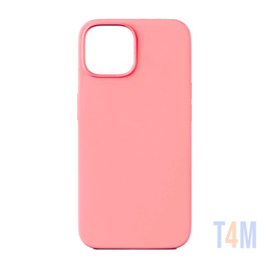 Silicone Case for Apple iPhone 15 Pink